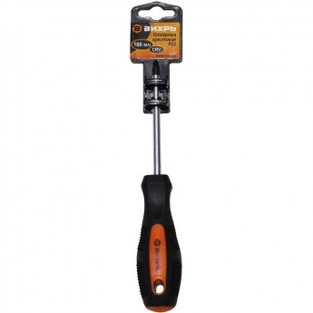 Отвёртка крестовая ВИХРЬ PZ2 100 мм Отвёртка крестовая ВИХРЬ PZ2 100 мм